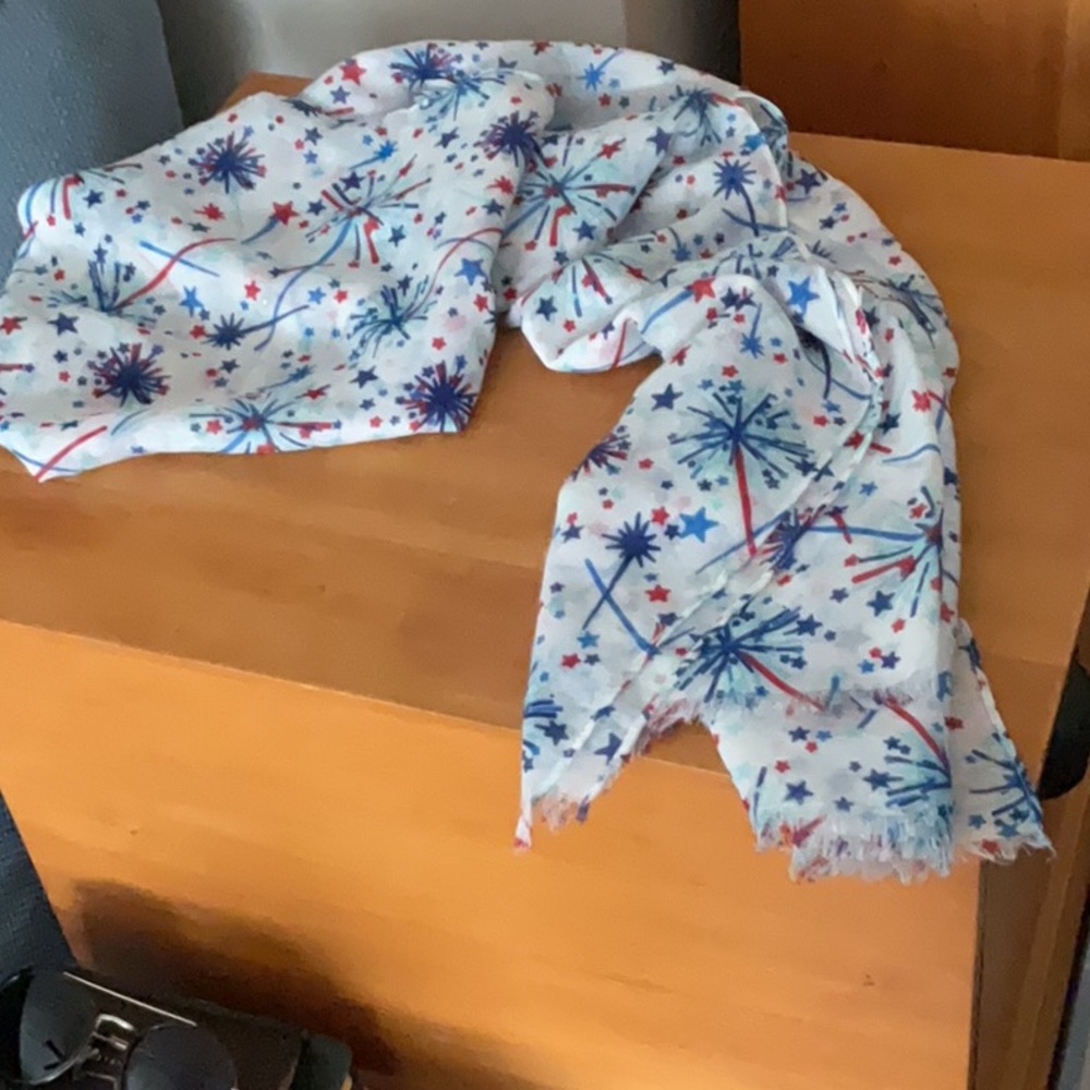 Red White and Blue scarf